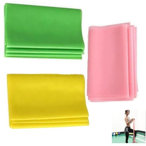 Bandas Elásticas Fitness,3 piezas Bandas de Resistencia,Cintas Elásticas Fitness,Cintas Elásticas Fitness,Gomas Elásticas Musculacion,para Fisioterapia,Fitness,Musculación y Entrenamiento