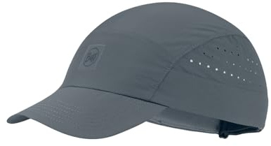 Buff®| Gorra Speed Ligera, Plegable, Materiales reciclados, Proteccion Solar UPF 50, Running, Correr, Deporte Hombre Mujer L/XL Azul Ash