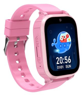 Ruopoem Smartwatch Bambini Chat Vocale SOS Sveglia Giochi