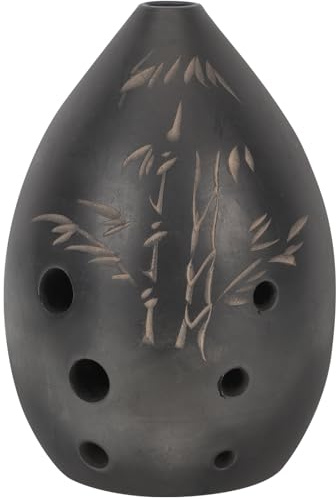TOYANDONA Ocarina Strumento Musicale in Ceramica Alta Facile da Suonare per Principianti e Ocarina Portatile per Esercizio e Performance Professionale