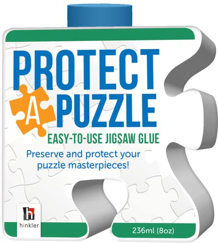 Protect-A-Puzzle Jigsaw Glue - 236ml | Hinkler | Jigsaw Puzzle Accessories | Glue for Puzzles