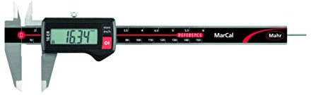 Mahr MarCal 16 ER digitaler Messschieber (Messbereich 0-150 mm, rundes Tiefenmaß, ohne Datenschnittstelle, inkl. Feststellschraube) 4103010