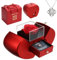 Wikay Ewige Rose Box, Ewige Rose Geschenk für Frauen, Handgefertigte konservierte Rosen schmuck-Geschenk Box, für Frauen für Valentinstag, Muttertag, Jahrestag, Geburtstag für Schwester, Ehefrau
