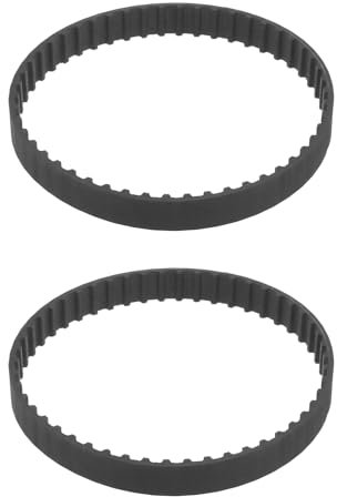 VGOL 2 Pezzi 100XL 037 Cinghia Dentata 50 Denti 10mm Larghezza Cinghia Dentata In Gomma Dentata Cinghia Di Trasmissione Dentata Industriale 254mm Cinghie Di Ricambio Meccaniche Nere