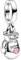 Wedanor Charme Boxhandschuhe Dangle Charms-Anhänger 925 Sterling Silber Charm Bead Pendant für Europäische Armbänder und Halsketten