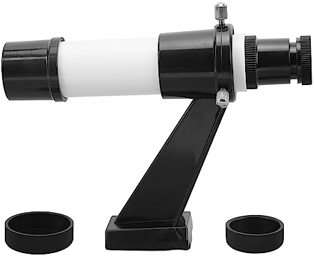 Zerodis Portée du Chercheur de Télescope Astronomique 5X, Finderscope de Croisement à Gros Grossissement Léger avec Base d'aronde pour Localiser Les Objets dans Le Télescope Principal