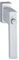 HOPPE 3937456 Fenstergriff Toulon-Sperrknopf, mit VK, Silber elox
