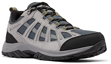 Columbia Redmond 3 Scarpe Da Trekking Basse da Uomo, Grigio (Graphite x Black), 40.5 EU