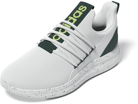 Adidas Men's Lite Racer Adapt 7.0 Sneaker, White/Collegiate Green/Pulse Lime, 6 UK