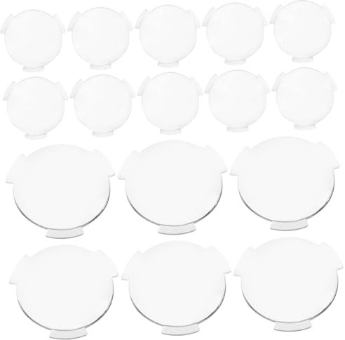 GOOHOCHY 20stücke Vr Linsen Licht-blockierende Ersatzlinse Brillen Objektiv Zubehör DIY Vr Kompatibel Mit Smartphones Und Anderen Geräten