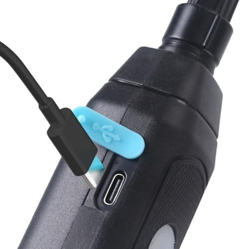 FUANA Spruzzatore elettrico da giardino 8L/5L ricaricabile portatile spruzzatore a pressione con 2 ugelli per innaffiare prato fertilizzante e pulizia, blu 5L