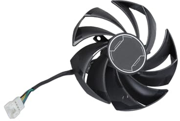 Hangsu Ventilador de refrigeración de GPU de 95 mm PLD10010S12HH de repuesto para tarjetas gráficas RTX4060 4060ti, tarjeta de video, radiador, ventilador GPU