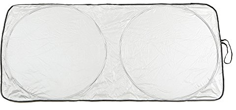 S SUMEX Silver2 Parasol Delantero Plegable 70 X 150cm Máxima Protección UV y Térmica Incluye Bolsa de Almacenamiento