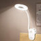 Frog department store Lampada da lettura a clip, alimentata a batteria, luce a clip per letto con 3 livelli di luminosità, ricaricabile tramite USB, lampada da lettura