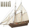 Stecto Modellbausatz Schiff, Segelboot Modell, Holzschiff Modelle DIY Schiffsmodell Kit Schiffbausatz Segelschiff Modellbausatz Boot Geschenke Spielzeug für Kinder