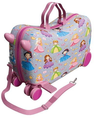 Cabin go - trolley cavalcabile bambino misura 48x31x22 - trolley bambino bagaglio a mano - valigia cavalcabile