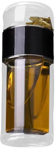 Bottiglia Con Infusore Tè - Bottiglia Di Tè Con Infusore, Bottiglia Con Infusore Di Tè Di Frutta Da Viaggio | Tazza Da Tè Da Viaggio In A Doppia Parete Con Filtro In Acciaio Inox