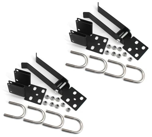 LAIOUSN Portail de clôture en acier inoxydable de 3,5 cm pour ferme industrielle, ranch de sécurité, double portail pour chevauchement