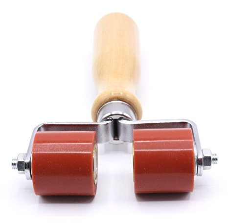 Profi Qualität Andrückrolle 2 x 28 Doppelt Silikon Andrückwalze Andrück Rolle Schweißwerkzeug Folie Dachdecker