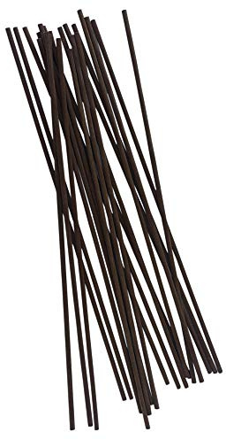 nongcunren 12inch(30cm) Brown Fiber Stick Replacement Fragrance Reed Diffuser Sticks Set of 50