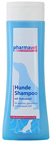 Hundeshampoo mit Teebaumöl 300ml für weiches glänzendes sauberes Fell Hunde Shampoo Heimtierpflege milde Reinigung frischer Duft