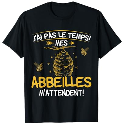 Abeille Tshirt Apiculteur Humour Abeille Cadeau Apiculture T-Shirt