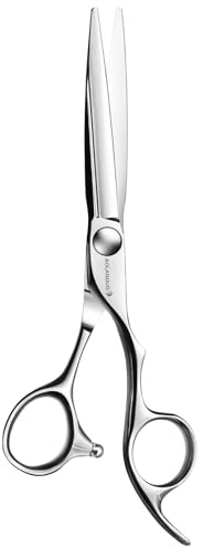 AOLANDUO Forbici da Barbiere da 6 pollici: Lama ECCEZIONALMENTE AFFILATA in Acciaio Inossidabile Giapponese VG10 per Taglio dei Capelli, Finitura di Alta Qualità, Movimento Fluido, Design Sfalsato