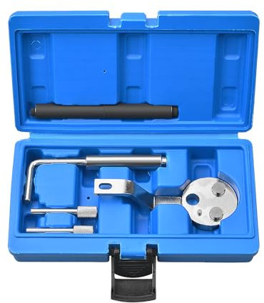 Zoomtools Diesel Engine Timing Tool Camshaft Locking Tool Set Kit Compatible with Ford Transit Ranger 2.2L 3.2L TDCi Chain Alignment