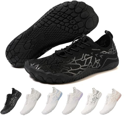 ZEPYFXIT Chaussures Aquatiques Homme Femme Été Chaussures de Bain Léger Respirant Chaussures d'eau Séchage Rapide Chaussures de Plage Chaussures Pieds Nus