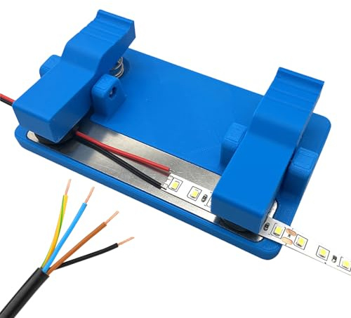 ZHUMCCY Pinza para Soldar Tira LED - Precisión con Pinzas - Pinza de Soldadura para Placas de Circuito Electrónico | para Ensamblaje y Reparación de Electrónica, Proyectos de Manualidades,