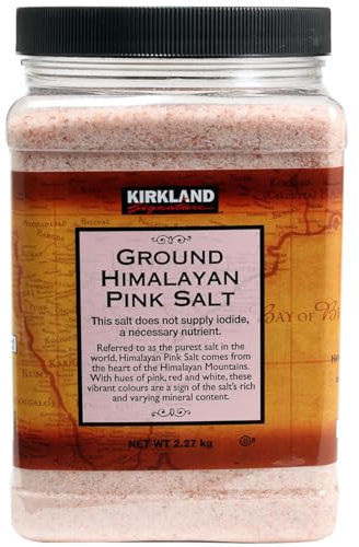 Kirkland Signature Ground Himalayan Pink Salt 2.27kg,COST1120945