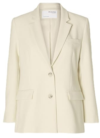 SELECTED FEMME dam Slfrita Classic Blazer Birch Noos Blus blazer