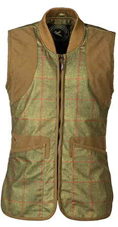 Rydale Mens Tweed Print Shooting Waistcoat Hunting Gilet Bodywarmer Vest For Men 2 Colours