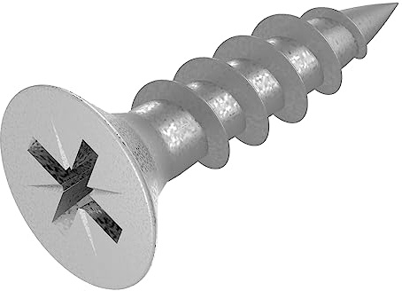 SECCARO Viti per truciolato 3 x 12 mm, in acciaio inox V2A VA A2, viti per legno con filettatura completa, Phillips a croce/PZ, 500 pezzi
