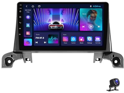 ZCHBSM Radio estéreo automóvil Android 13 9 pulgadas P-eugeot 3008 2017 ~ 2020 Radio automóvil con pantalla táctil Bluetooth Carplay inalámbrico Android Auto Navegación multimedia con RDS DSP Radio FM