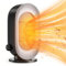 Termoventilatore a risparmio energetico, piccolo 600 W, 3 riscaldamento, riscaldamento elettrico, radiatore elettrico con termostato, in ceramica PTC, silenzioso, protezione per il bagno, la camera da