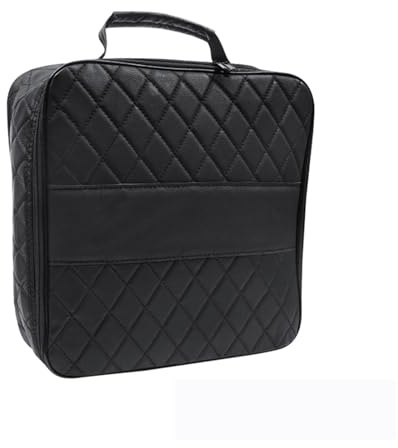 EV Charging Cable Storage Bag for Audi E-Tron 2019–2023 2020 2021 2022, PU Leather Water Resistant Organizer, Large Capacity Portable Case with Handle, Cable Organizer Case
