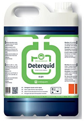Induquim Detergente de Ropa para Hostelería 5 litros, Ideal para la Limpieza de Ropas en hostelería y colectividades, Protege la Ropa y actúa sobre Las Manchas difíciles.