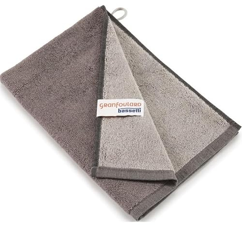 Bassetti nya nyanser 9327864 gästhandduk 100% bomull grå G1 40 x 60 cm