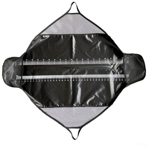 HpLive Fishing Unhooking Mat 124.5 cm Fish Measuring Bag Fish Cradle Bag Fish Bags