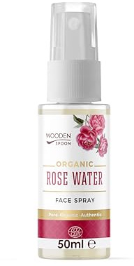 WOODEN SPOON Organiskt rosenvatten 100 % rosa Damascena 50 ml