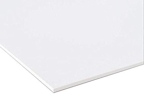 Forex Panneau en PVC, épaisseur 5 mm, 150 x 100 cm, blanc