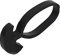 DOJA INDUSTRIAL | ANCHOR RUBBER PLANT TIES 8CM | PACK 300 | Elastic clips for Tarpaulin tomato Garden Tent | BUNGEE cords with hooks for Plant Support | Tension rope tie for Bamboo Canes Garden sticks