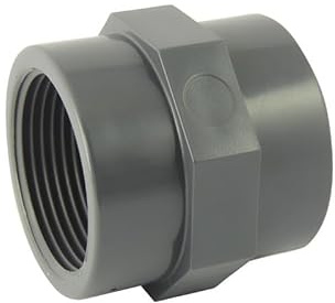 Codital Manchon PVC Pression à Visser FF 1/2 de Raccord PVC Pression