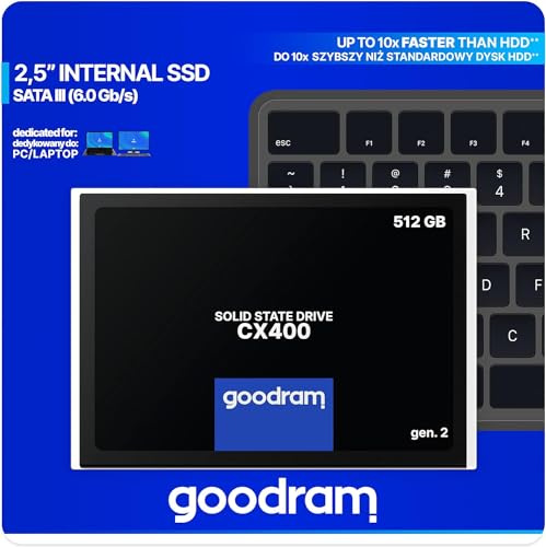 Goodram SSD CX400 512 GB SATA3