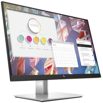 HP E24 G4 60,5 cm (23.8) 1920 x 1080 Pixels Full HD LCD Noir, Argent