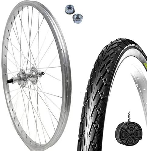 Llanta trasera 7 V rueda 28 28 x 1.75 622 x 20 + cubierta negra 700 x 35 C + cámara para bicicleta de carretera
