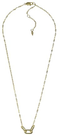Fossil Damenkette Heritage D-Link Edelstahl goldfarben, JF04523710