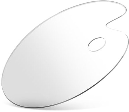 Acryl Palette Malen Künstlerfarbe Mischpalette Acrylfarben Basteln Verwendung DIY Kunst Handwerk Kunststoff Malerei Farbe Paletten für Kinder