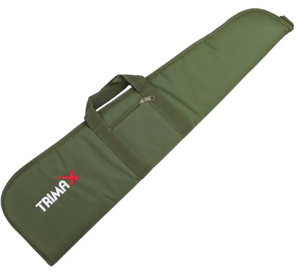 Trimax Funda JC112 Color Verde para carabinas, Rifles, escopetas y Stoeger XM1 Bullpup con Hueco para el Visor. Acolchada. Longitud: 92 cm.